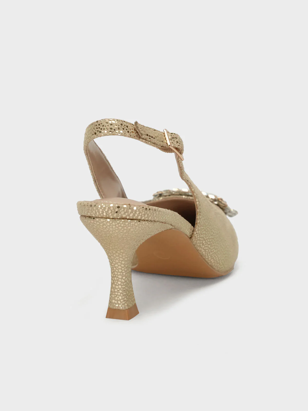Women "GINTAN" Pointed Toe Heels Sandals - Image 5