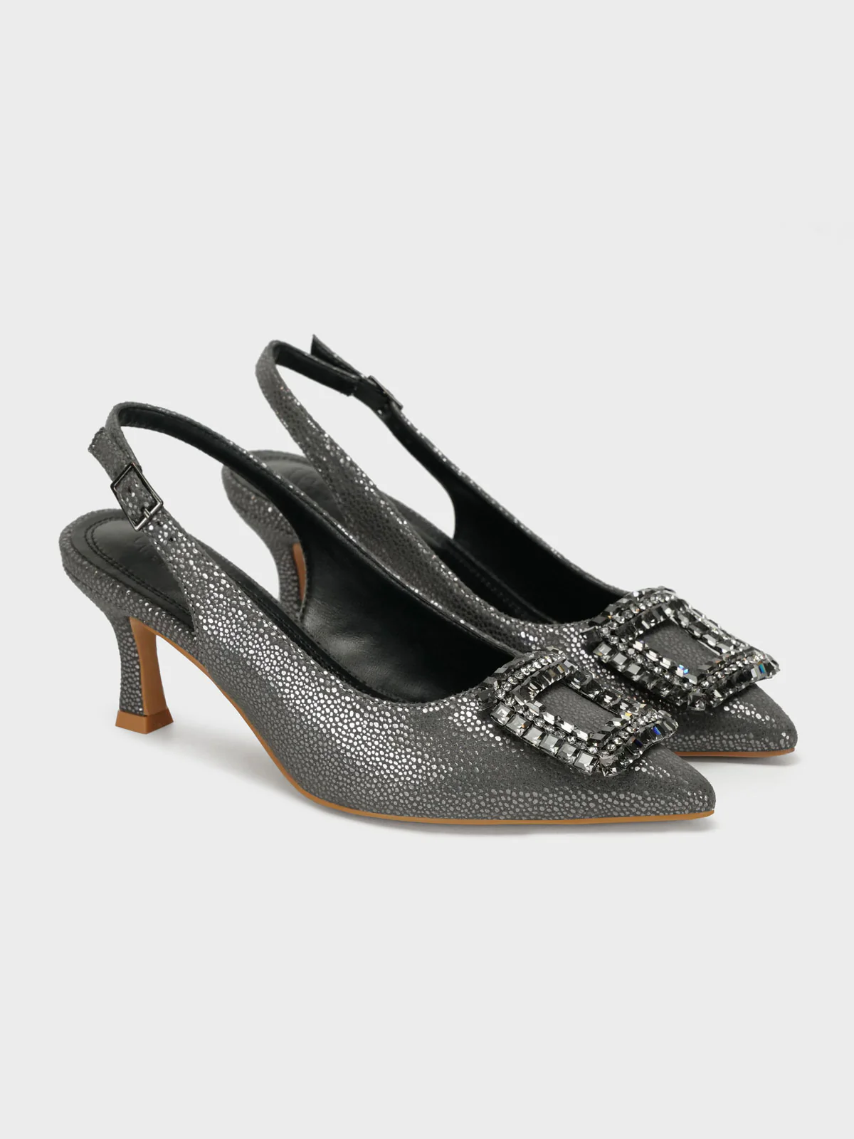 Women "GINTAN" Pointed Toe Heels Sandals - Image 4