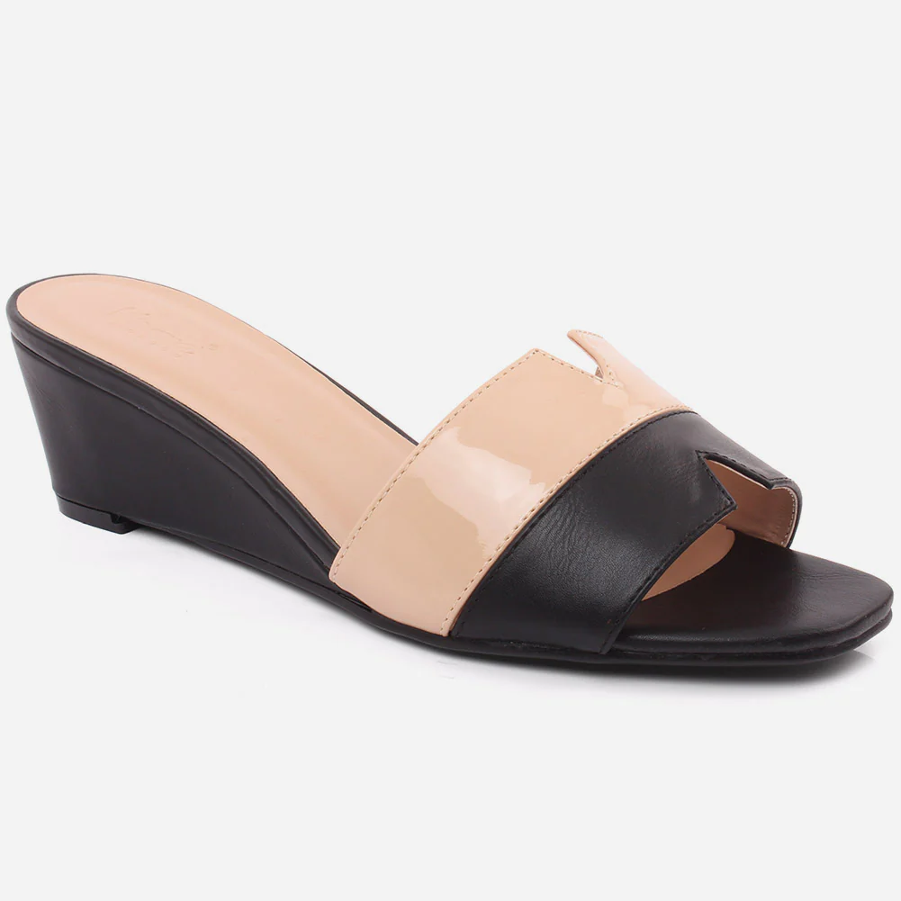 Women "GISELE" Chunky Wedge Heel Sandals