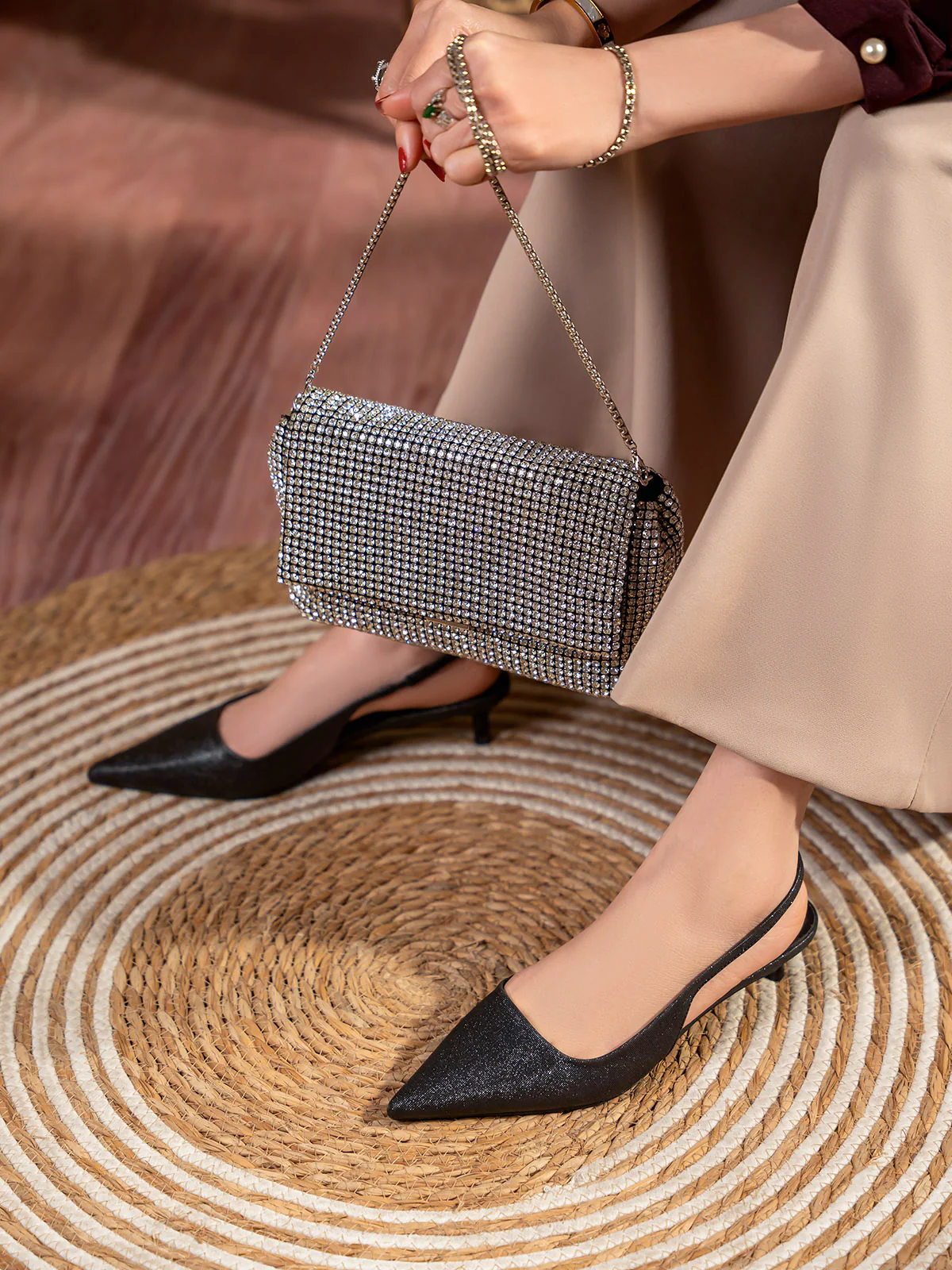 Women "GLORIA" Elegant Fancy Clutch - Image 6