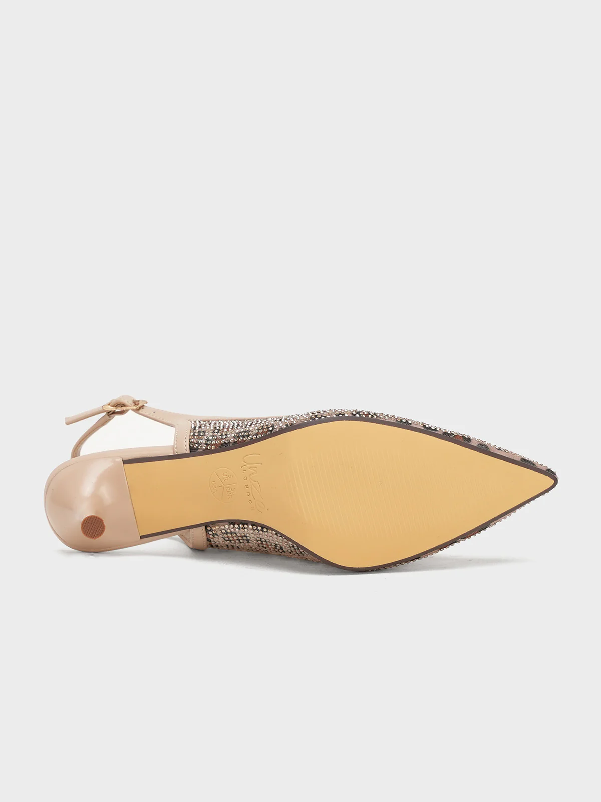 Women "GRACIE" Glamorous Touch Net Sandals - Image 8