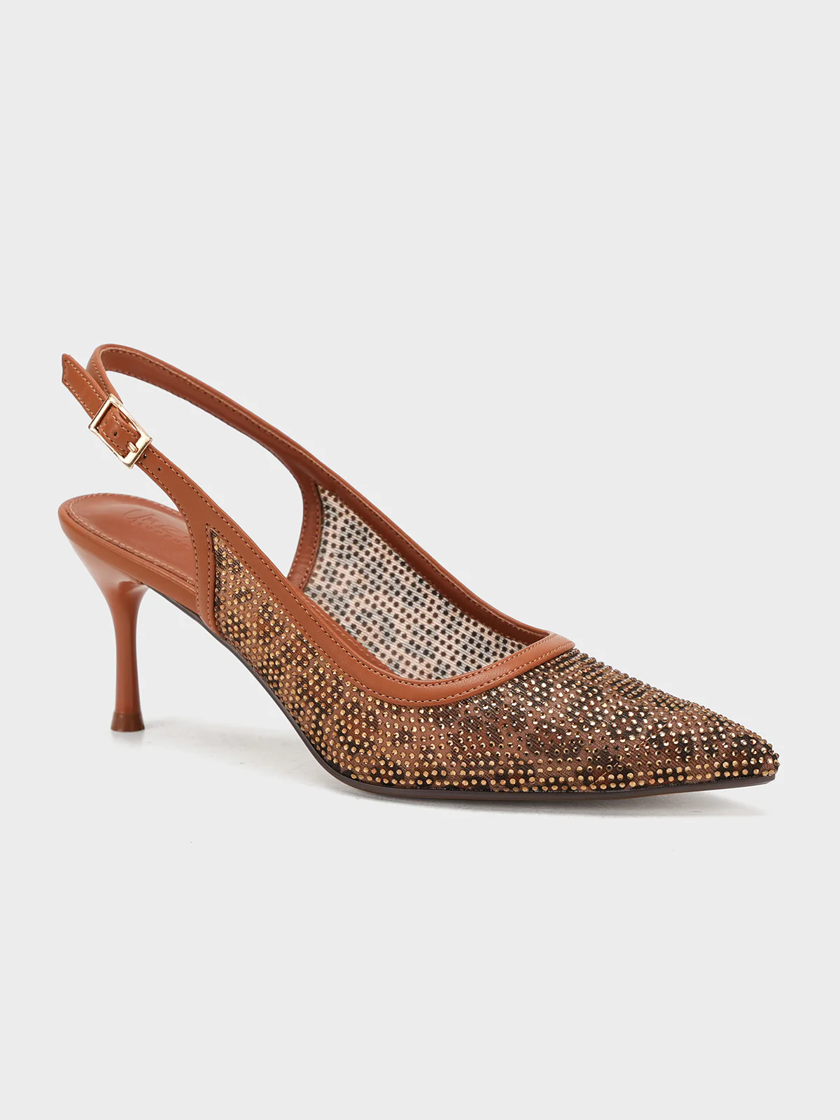 Women "GRACIE" Glamorous Touch Net Sandals - Image 2