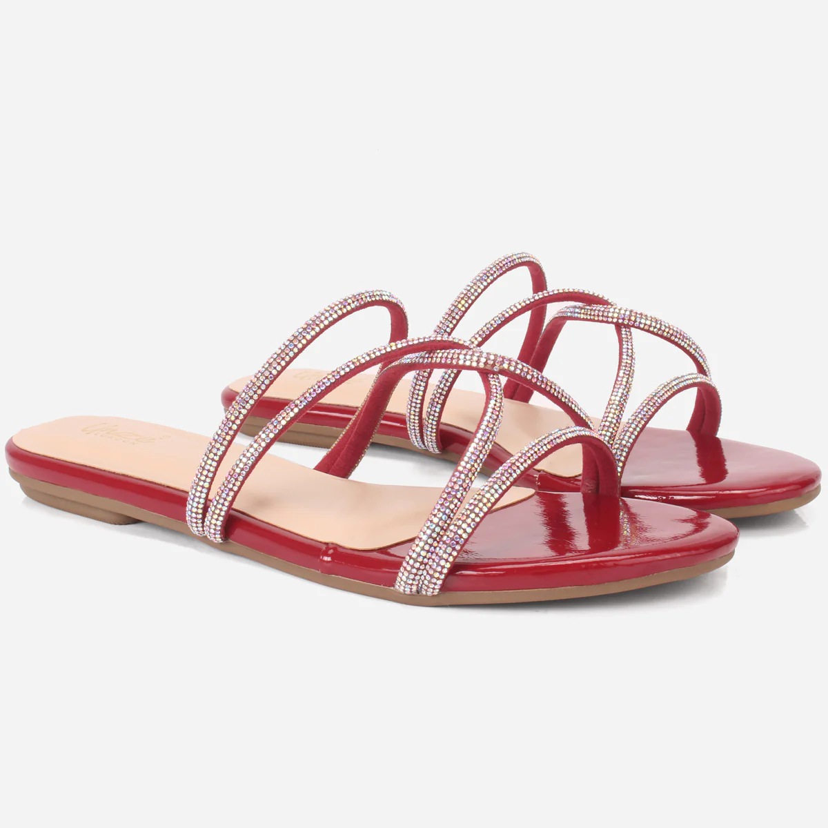 Women "GUARIS" Summer Embellished Flat Slippers - Image 2