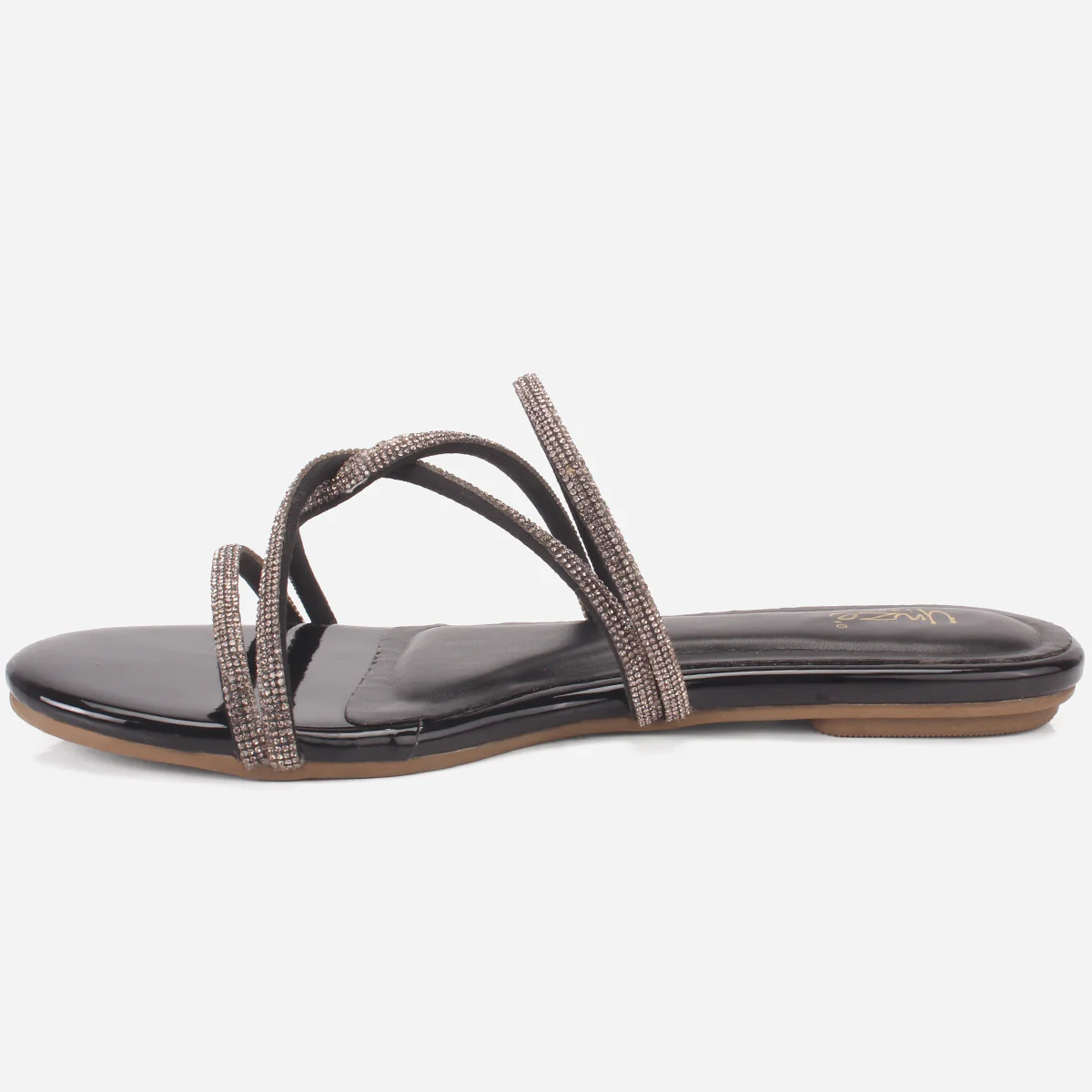 Women "GUARIS" Summer Embellished Flat Slippers - Image 3