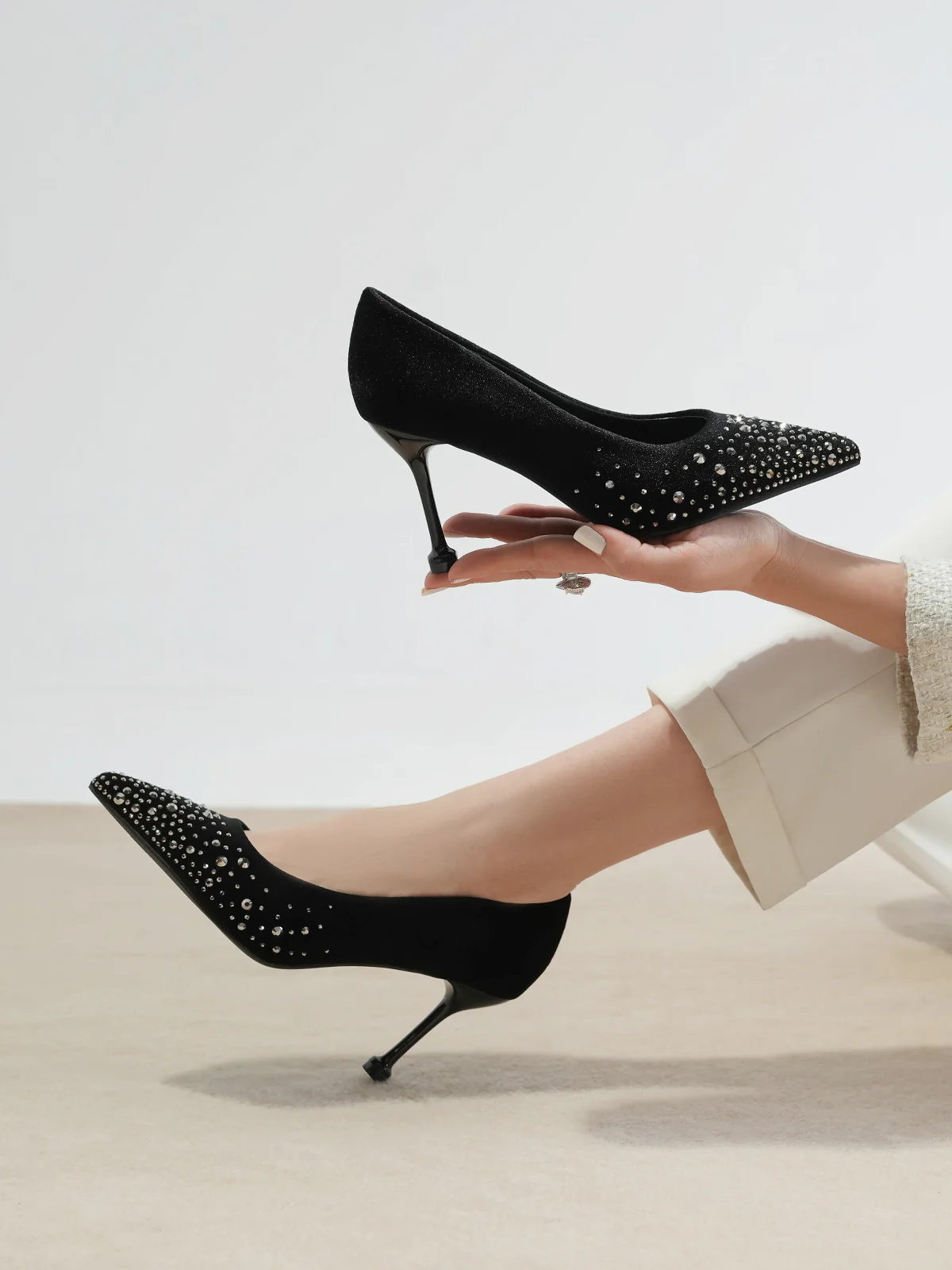 Women "GUSTAV" Elegant Fancy Court Shoes - Image 6