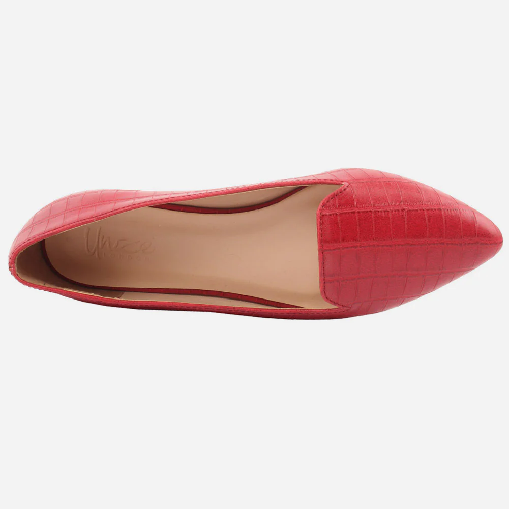 WOMEN "HALLE" POINTED TOE SLIP ON SHOES - Image 4