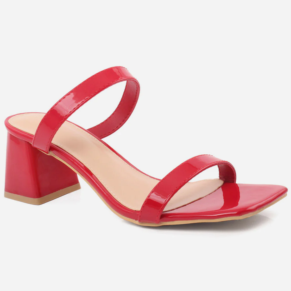 Women "HALLE" Wide Fit Block Heel Sandals
