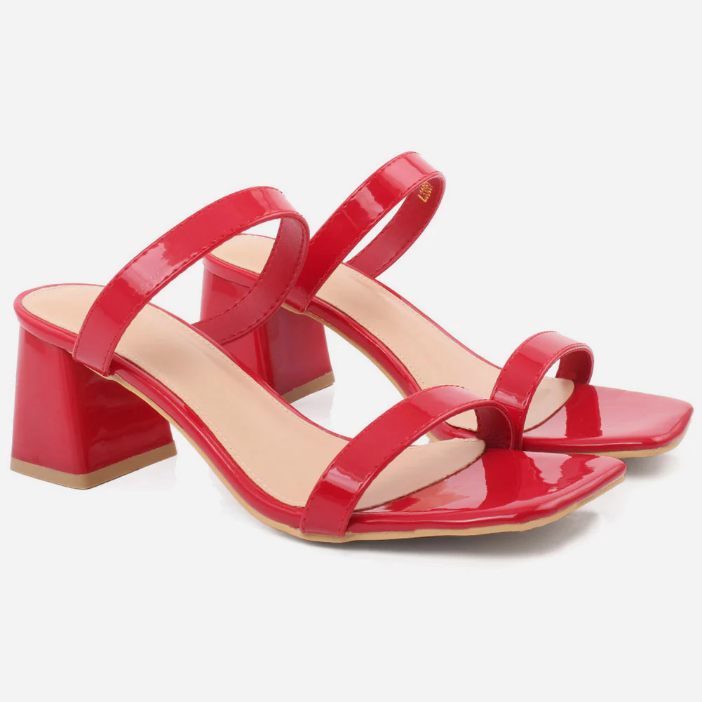 Women "HALLE" Wide Fit Block Heel Sandals - Image 2