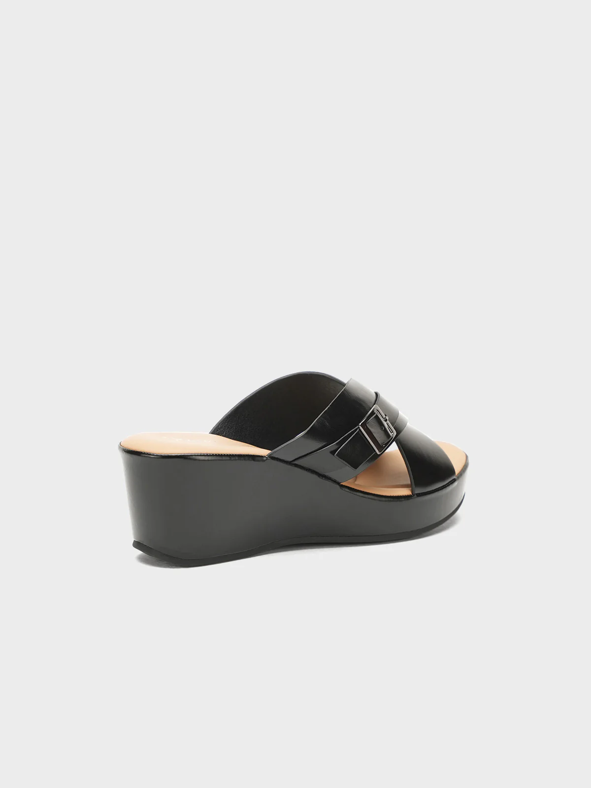 Women "HALLIE" Comfort Wedge Slippers - Image 3