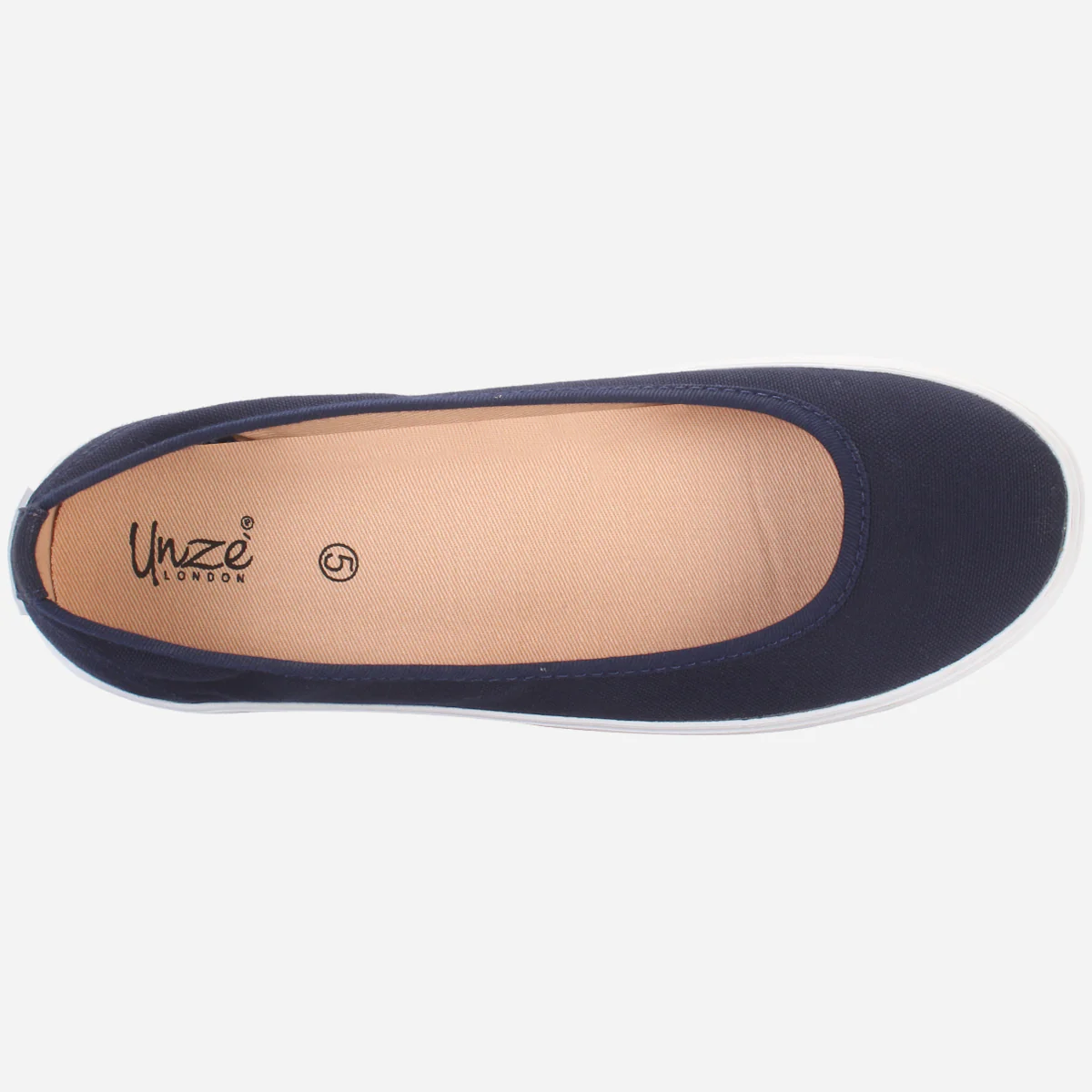 Women "HAMSY" Casual Slip-ons Canvas Trainers - Image 4