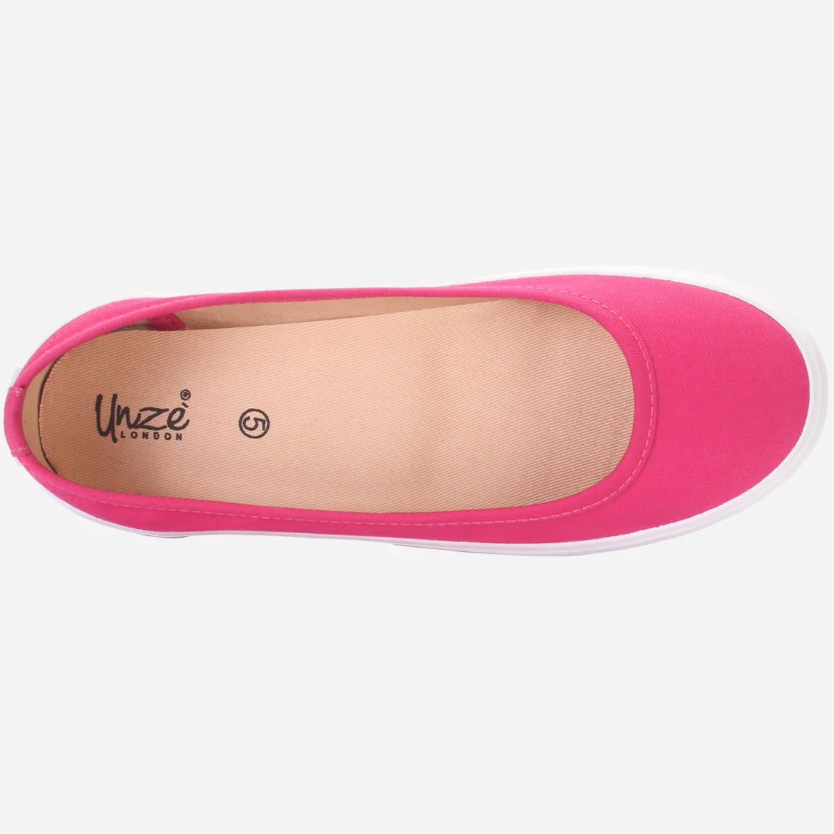 Women "HAMSY" Casual Slip-ons Canvas Trainers - Image 4