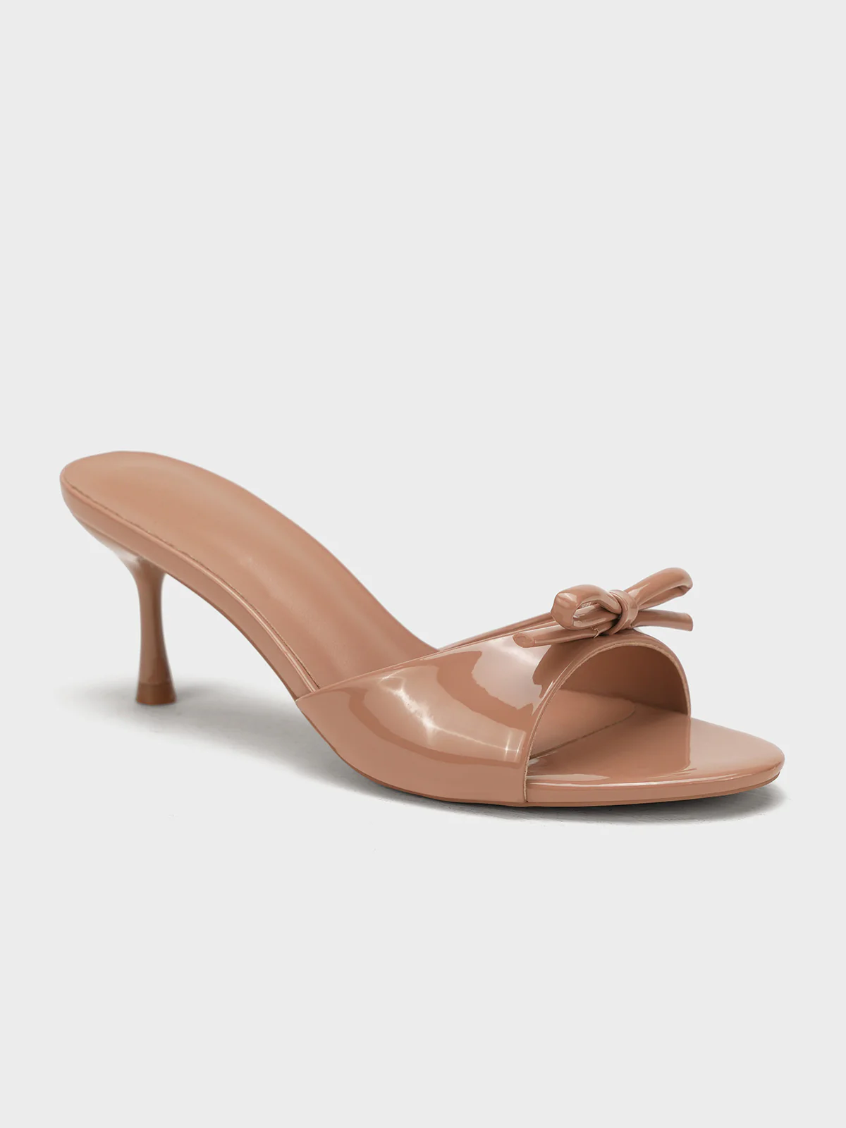 Women "HAVOC" Glossy Slip On Sandals - Image 2