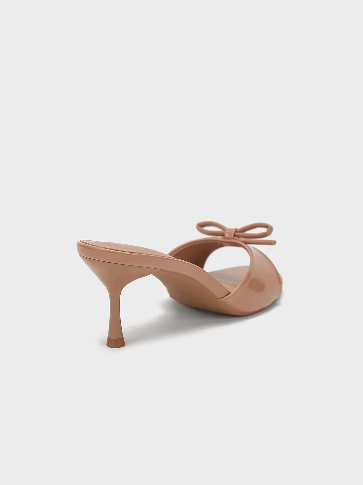 Women "HAVOC" Glossy Slip On Sandals - Image 5