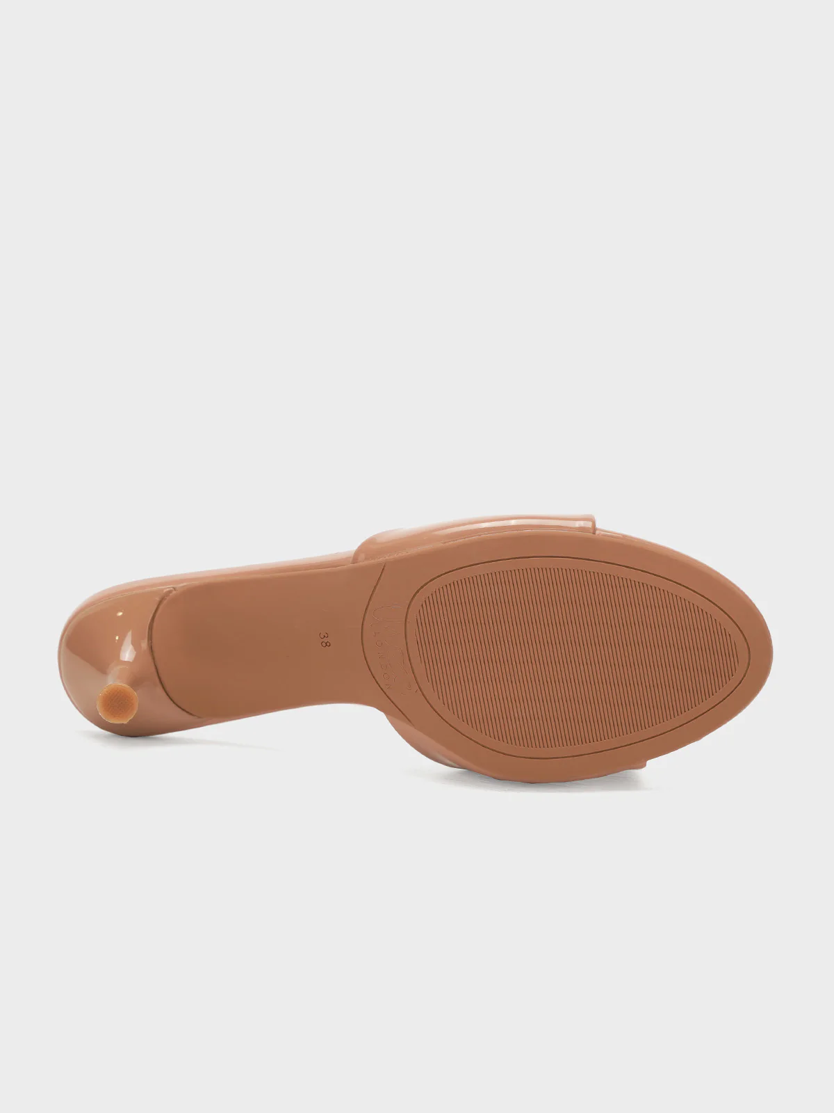 Women "HAVOC" Glossy Slip On Sandals - Image 8