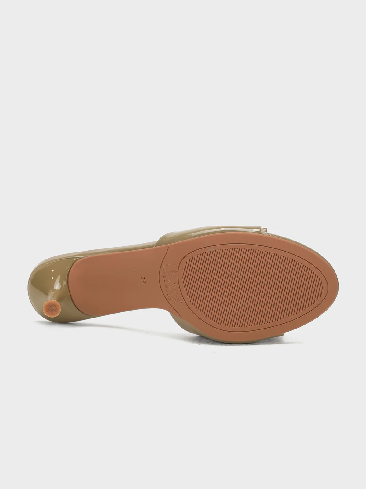 Women "HAVOC" Glossy Slip On Sandals - Image 7