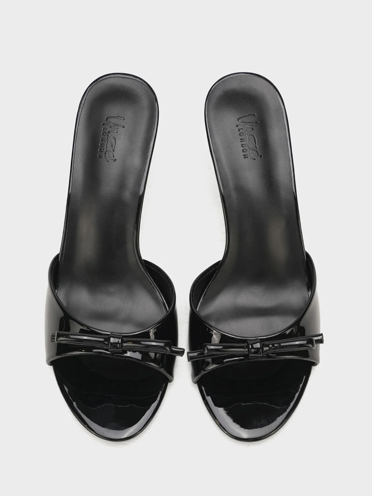 Women "HAVOC" Glossy Slip On Sandals - Image 7