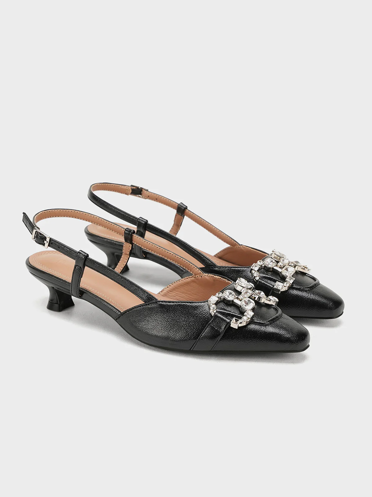 Women "HAYDN" Fancy Buckle Design Sandals - Image 2