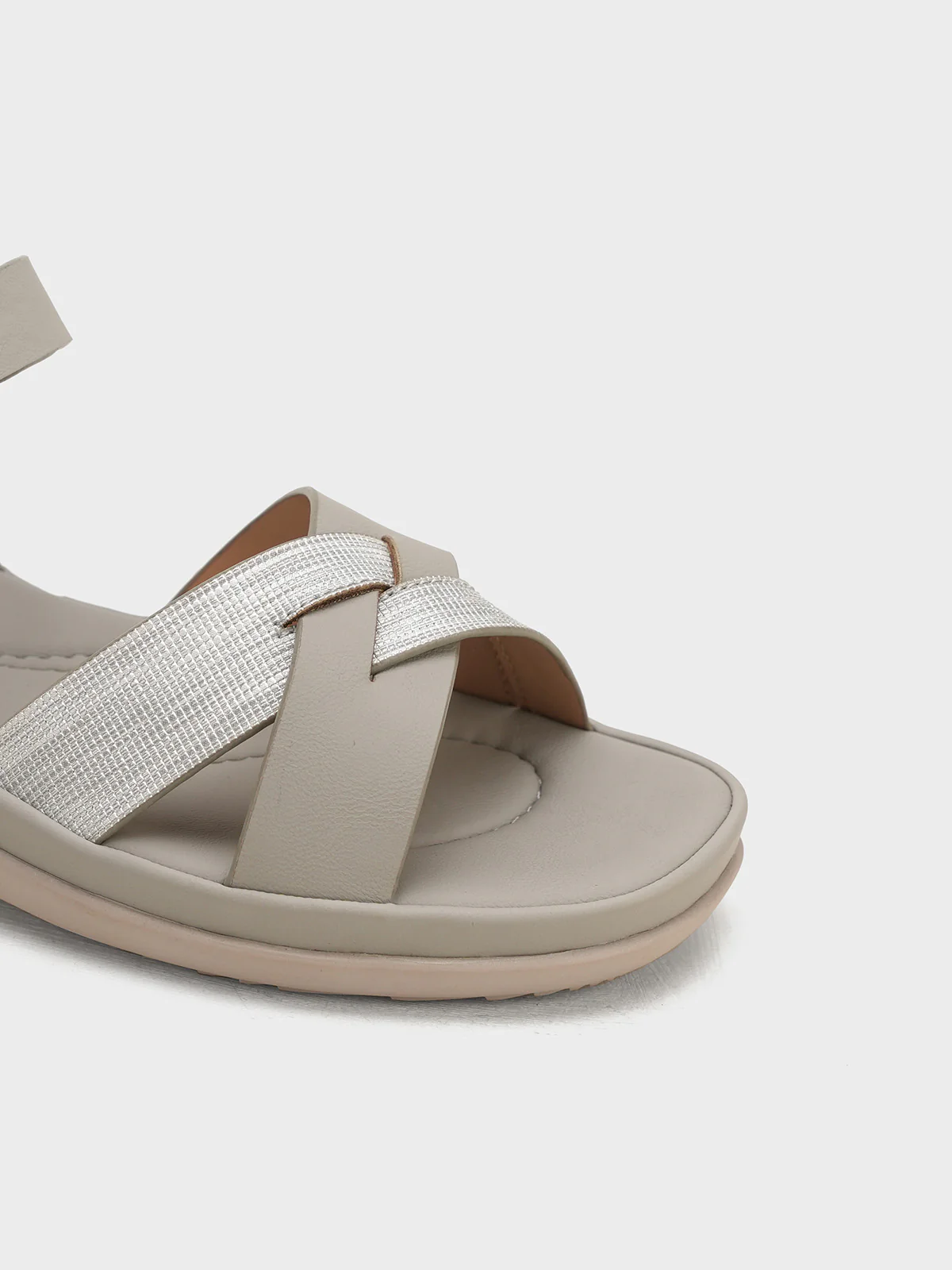 Women "HAYLEY" Cross Straps Comfort Sandals - Image 4