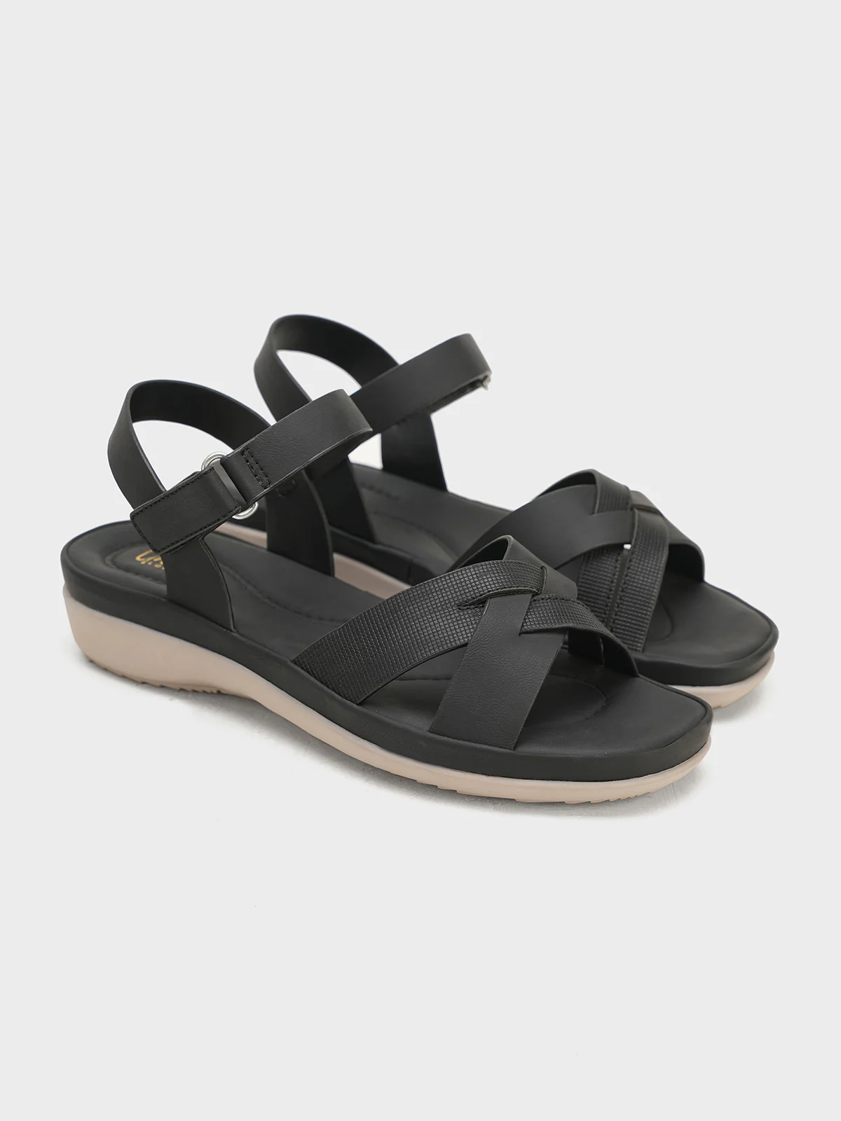 Women "HAYLEY" Cross Straps Comfort Sandals - Image 4