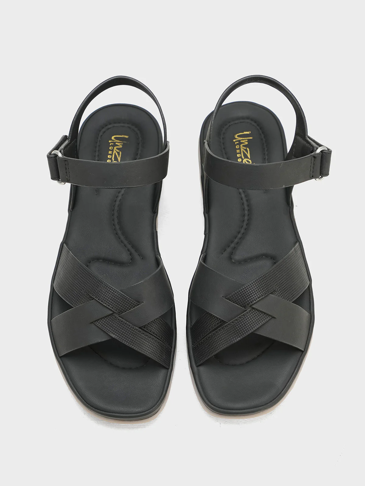 Women "HAYLEY" Cross Straps Comfort Sandals - Image 9