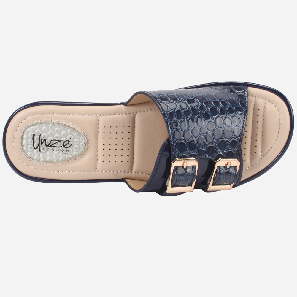 Women "HAZEL" Comfort Open Toe Slippers - Image 4