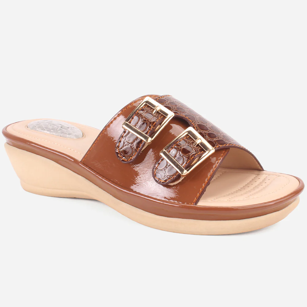 Women "HAZEL" Comfort Open Toe Slippers