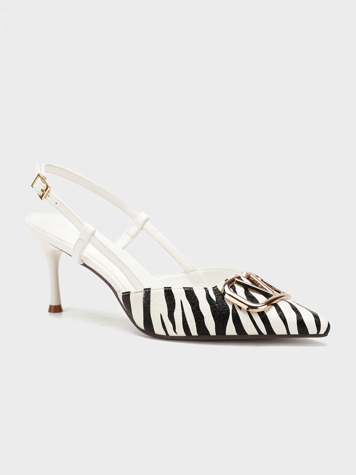 Women "HILLARY" Pointed Toe Buckle Sandals - Image 2