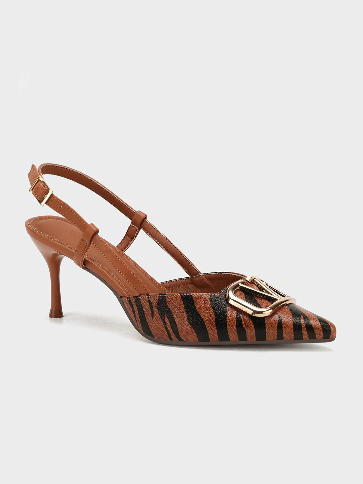 Women "HILLARY" Pointed Toe Buckle Sandals