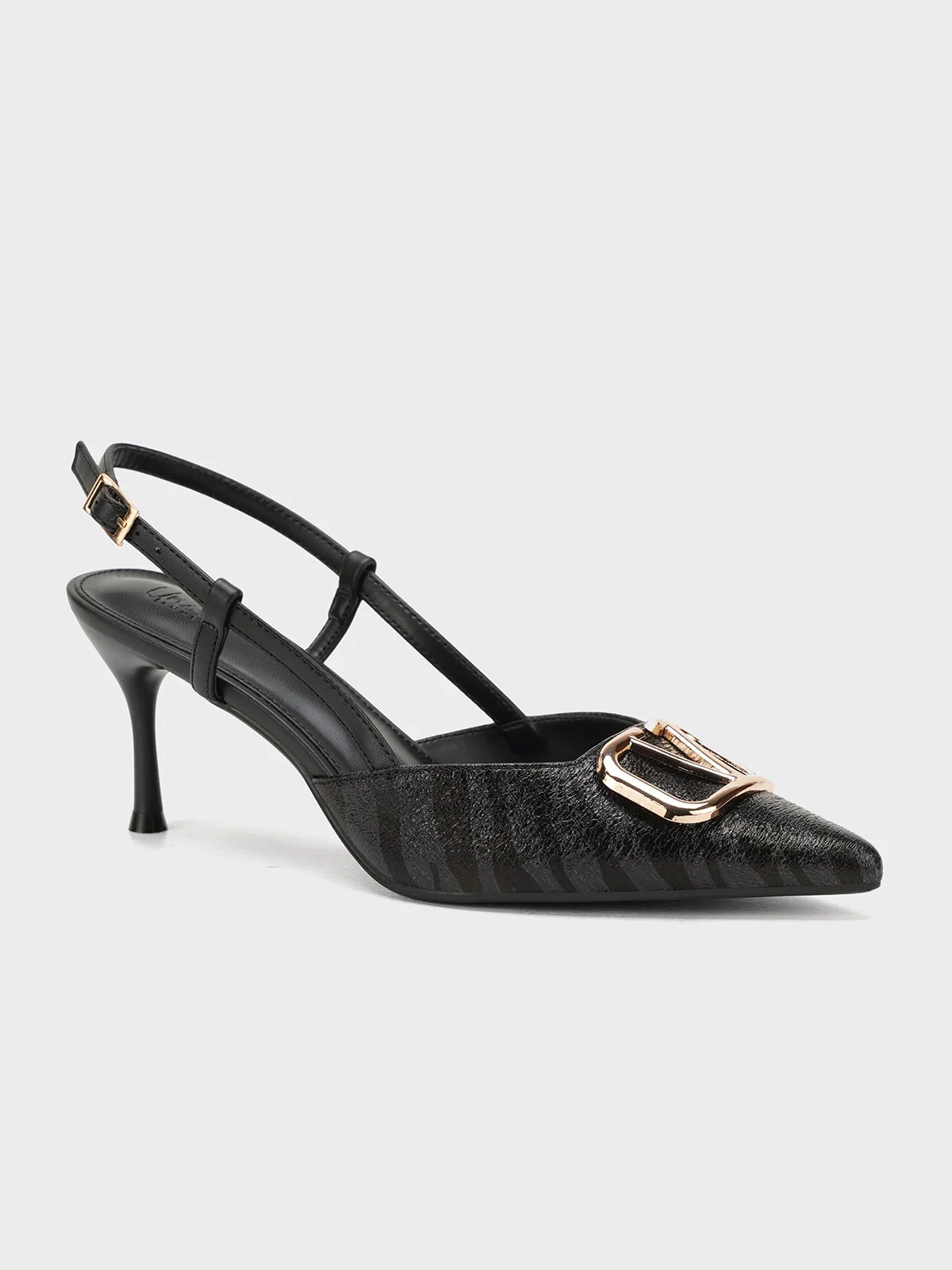 Women "HILLARY" Pointed Toe Buckle Sandals - Image 2