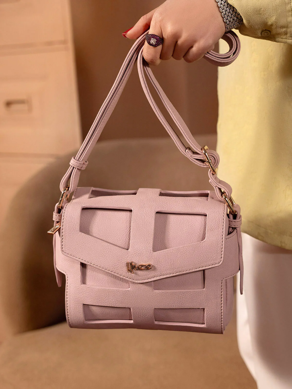 Women "HIRAYA" Crossbody Flap Bag