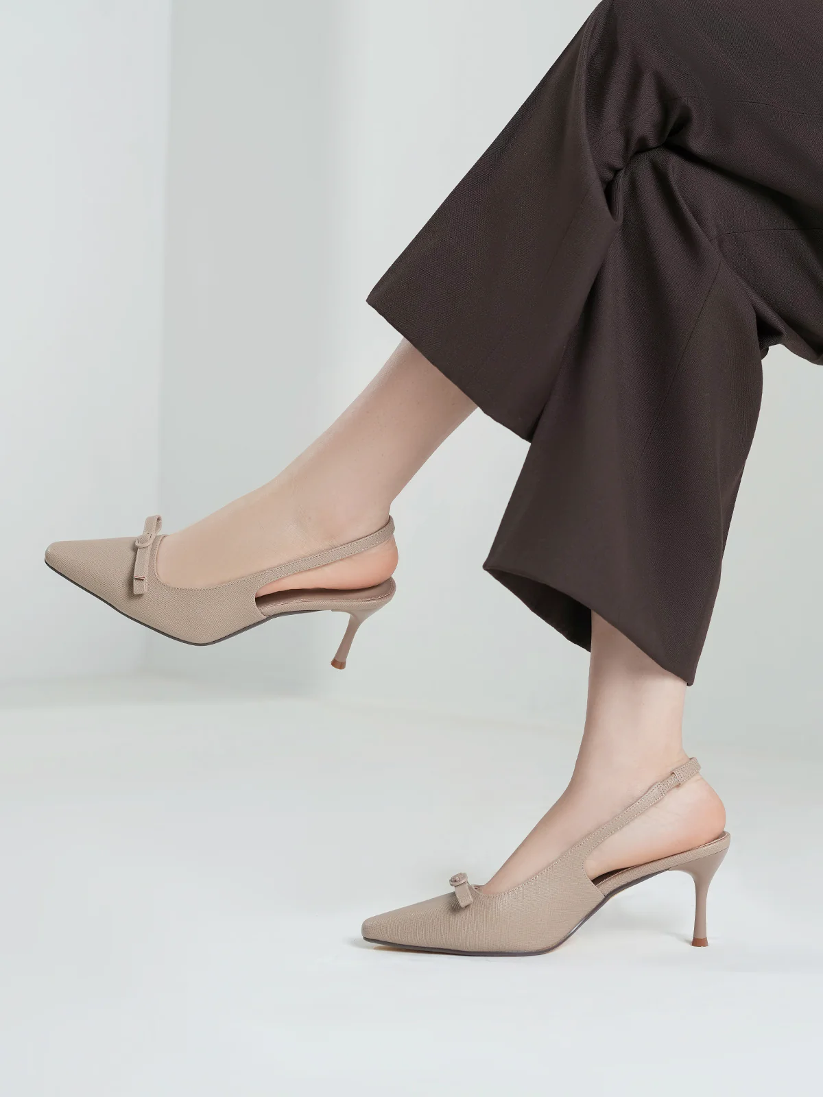 Women "HUBERT" Slingback Strap Sandals - Image 6
