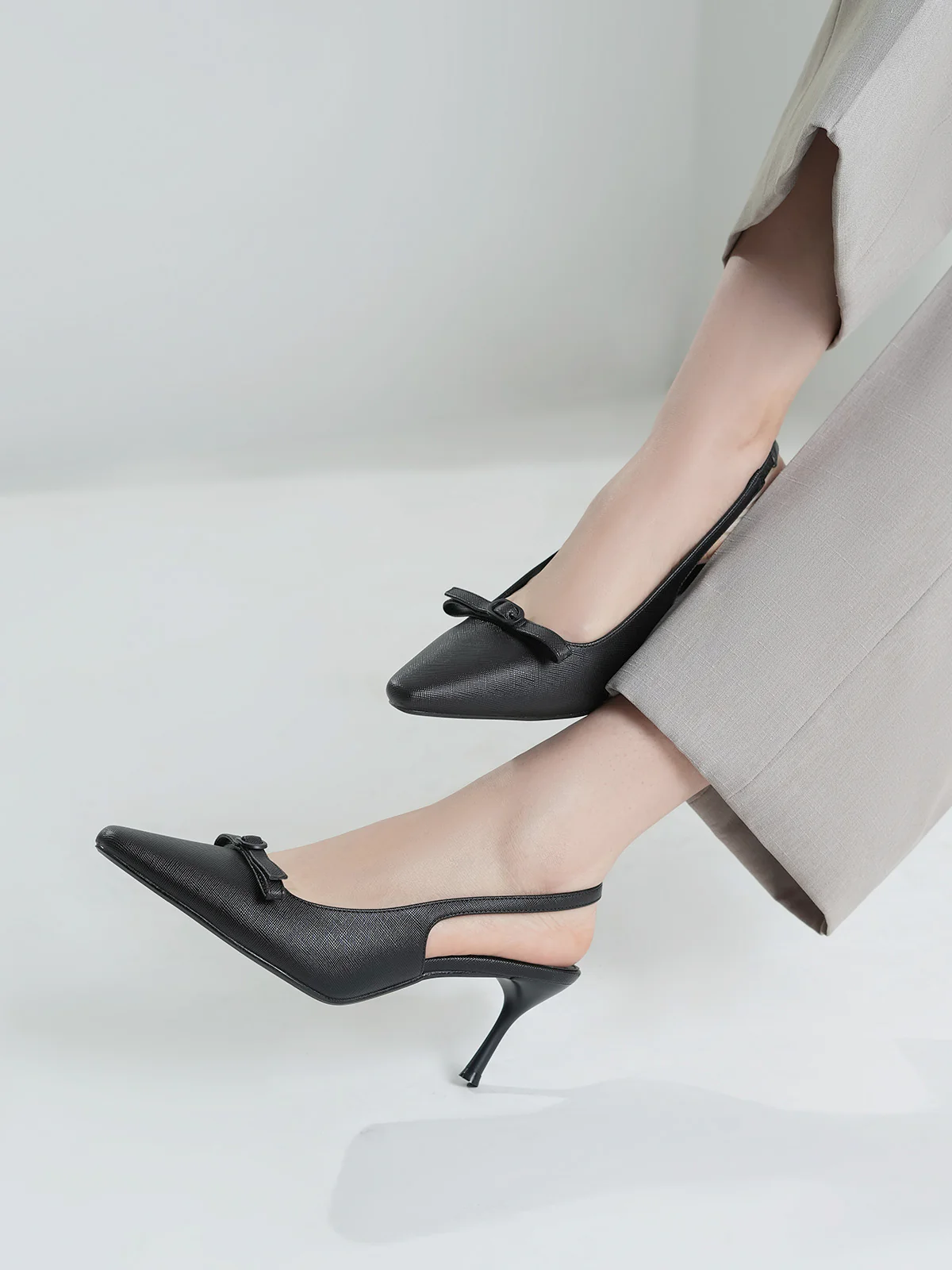 Women "HUBERT" Slingback Strap Sandals - Image 6
