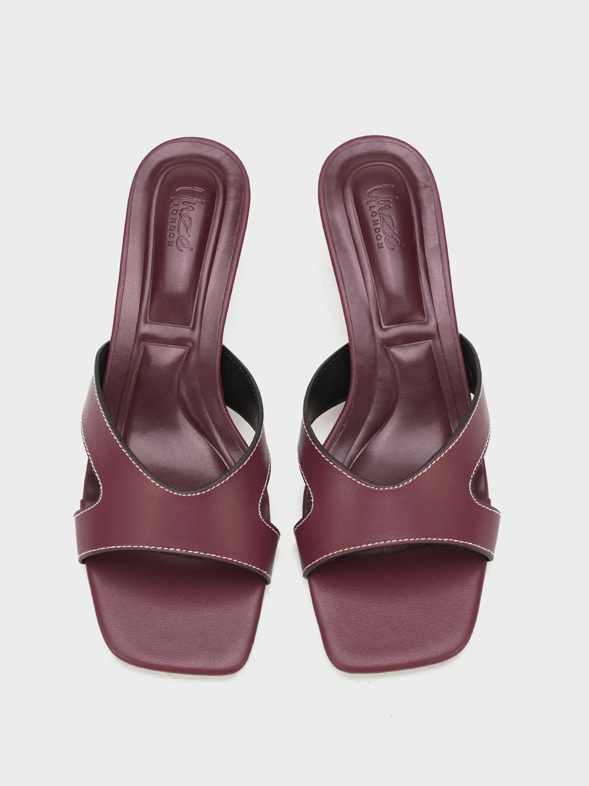 Women "HUXLEY" Modern Square Toe Sandals - Image 9