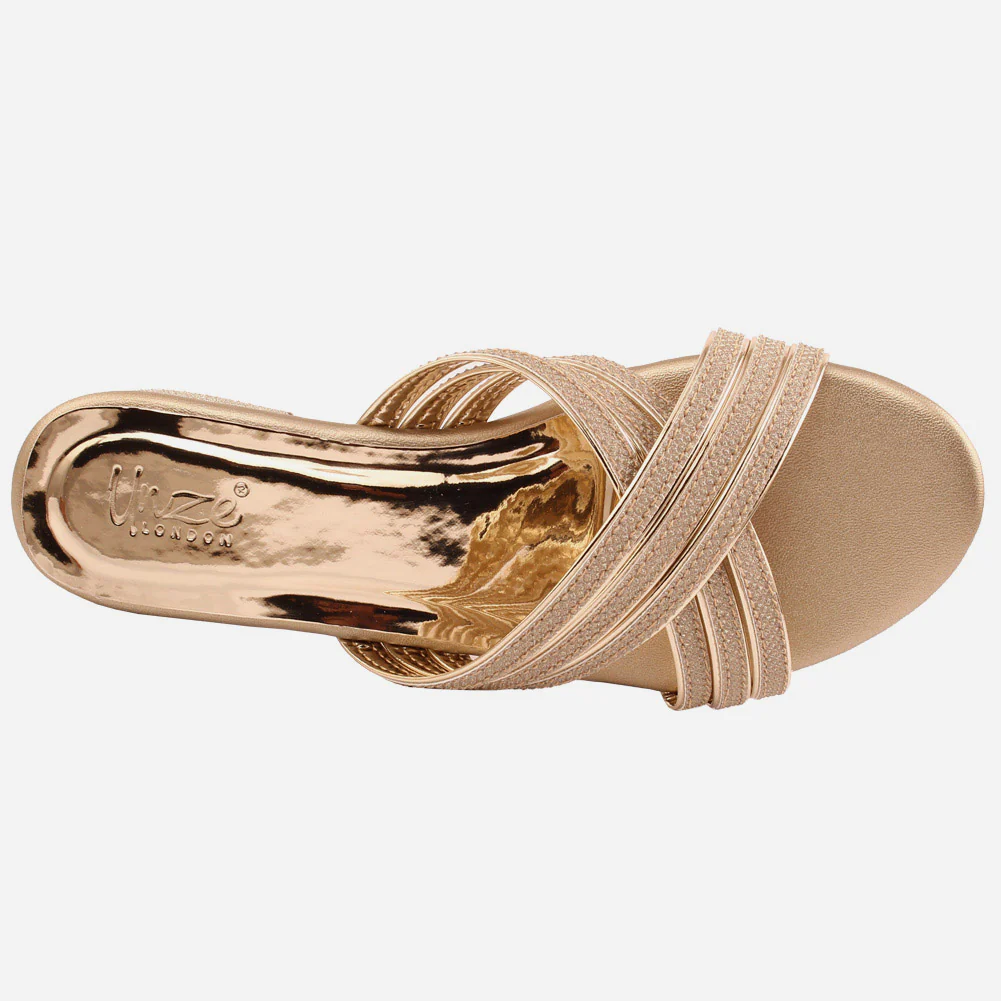 Women "HYSER"Block Heel Sandals - Image 4
