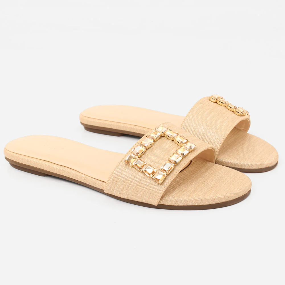 Women "IDA" Flat Slippers - Image 2