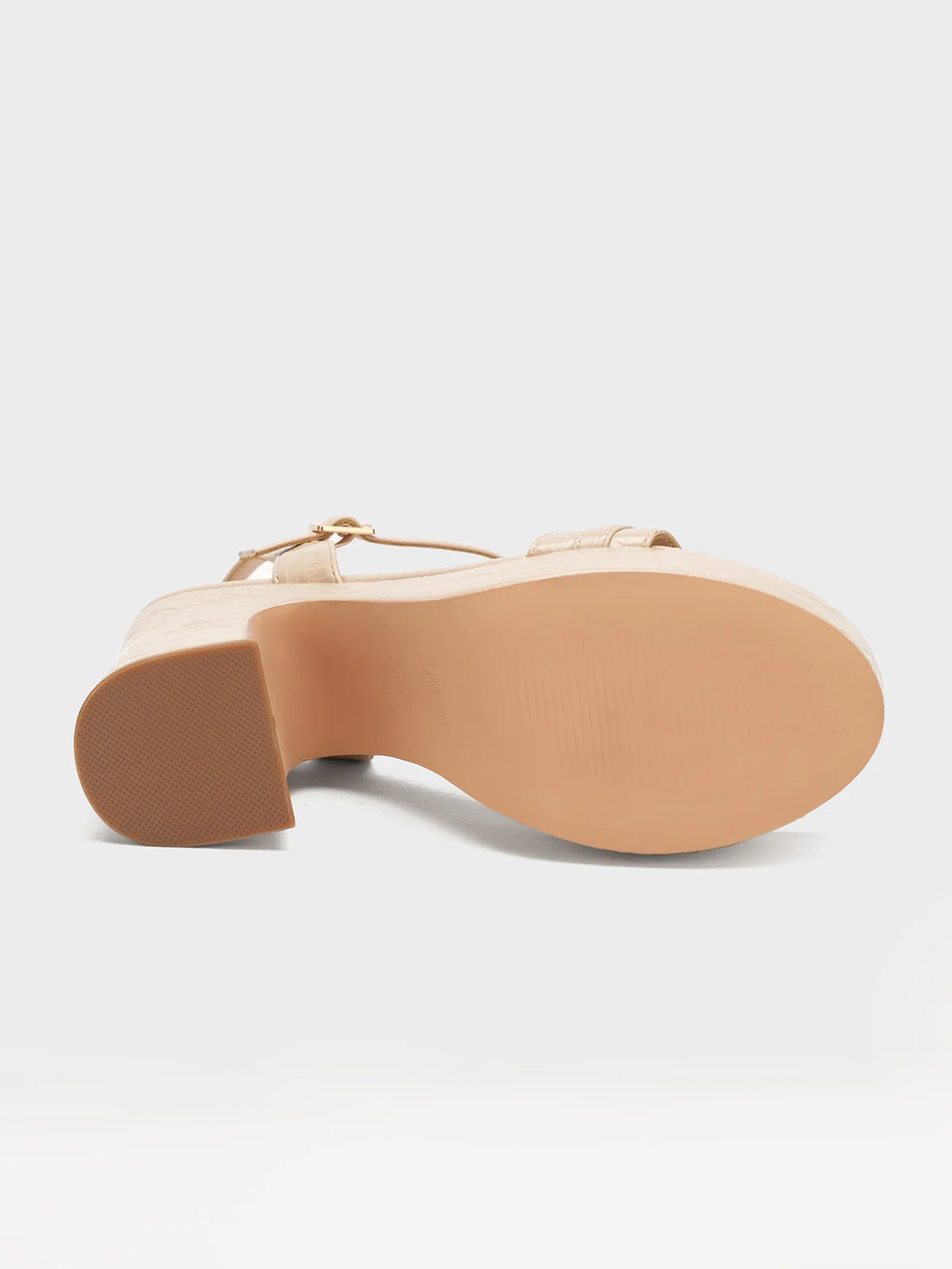 Women "ILANY" Chunky Heel Buckle Sandals - Image 8