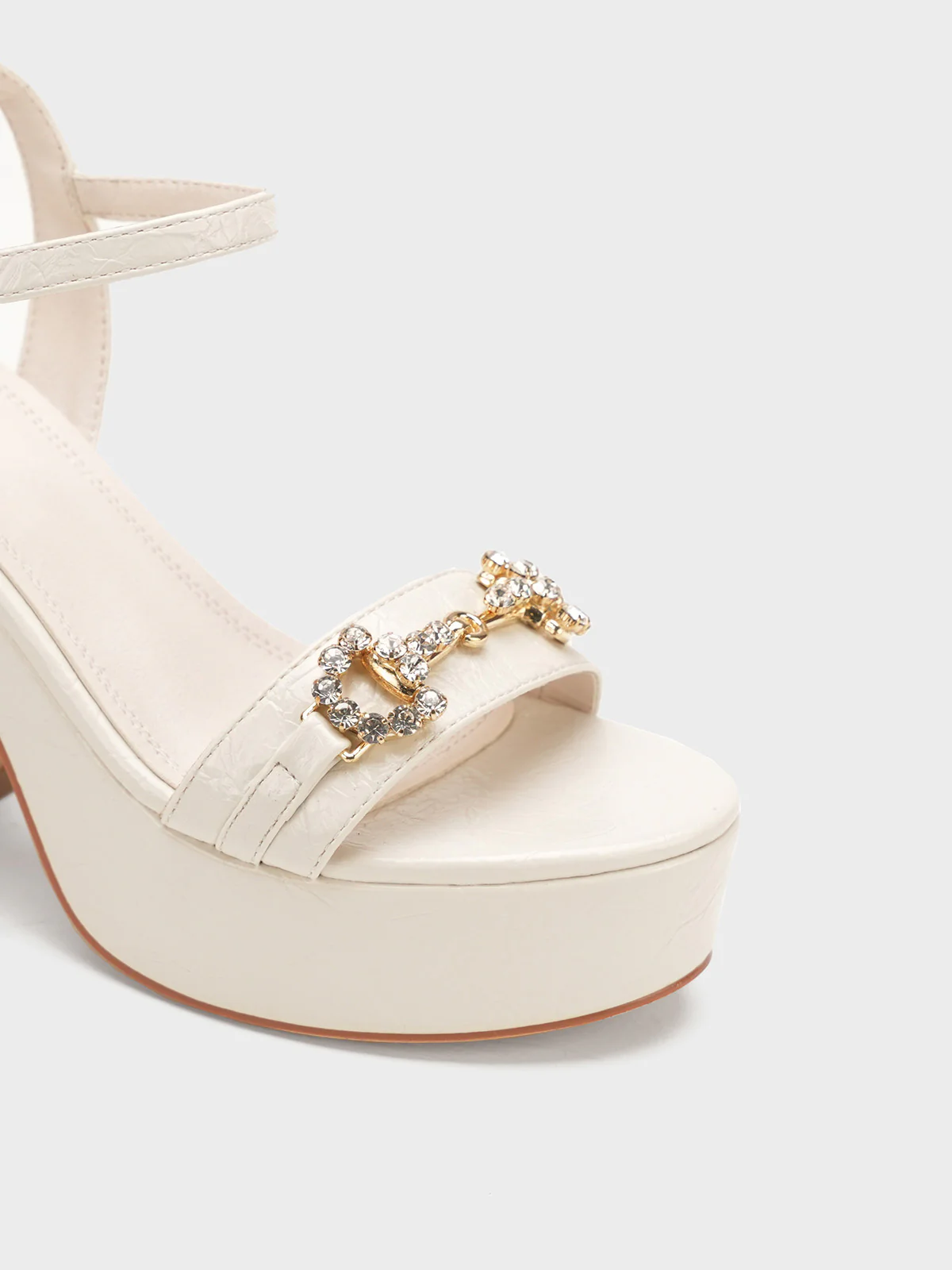 Women "ILANY" Chunky Heel Buckle Sandals - Image 7