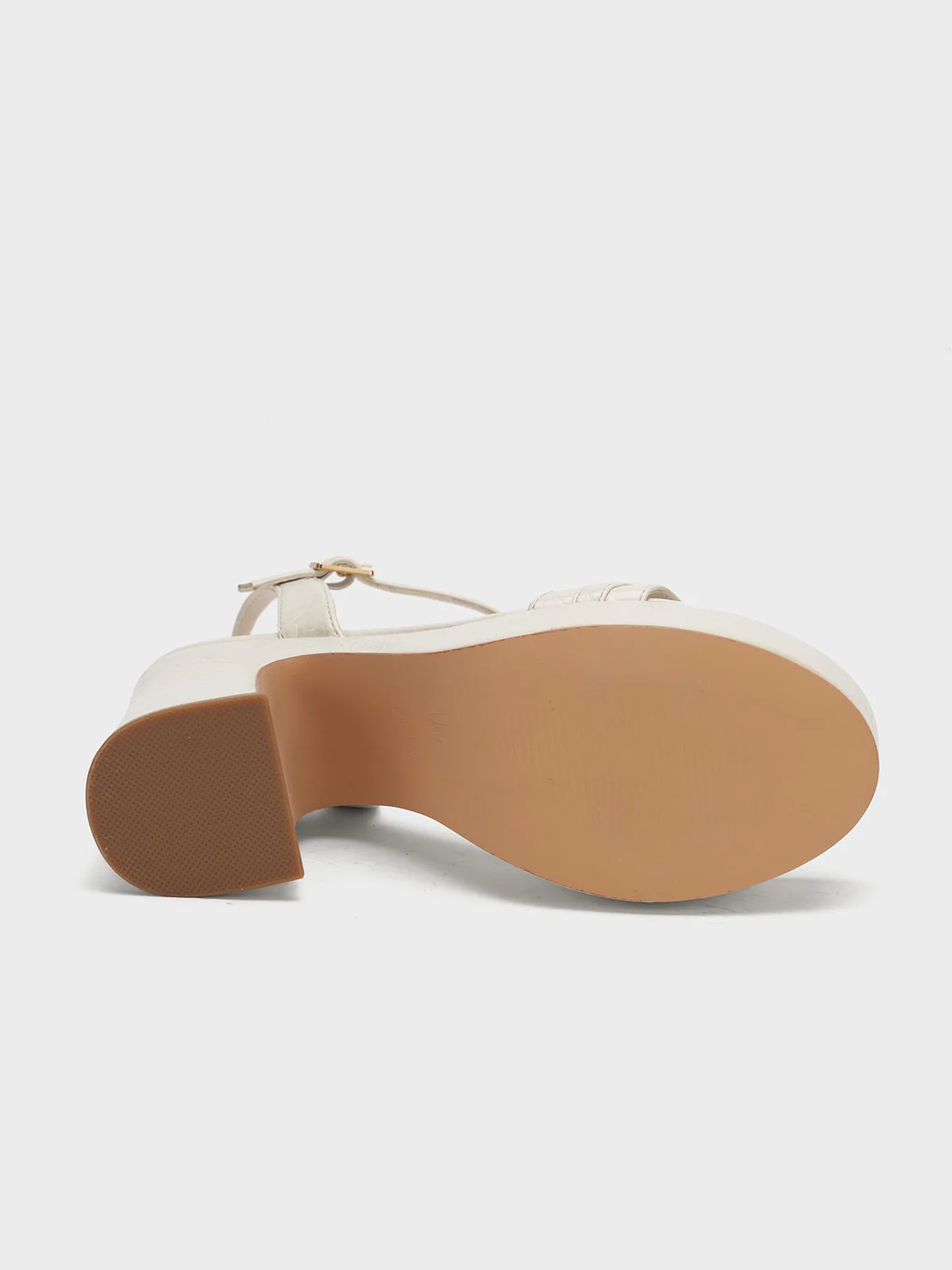 Women "ILANY" Chunky Heel Buckle Sandals - Image 8