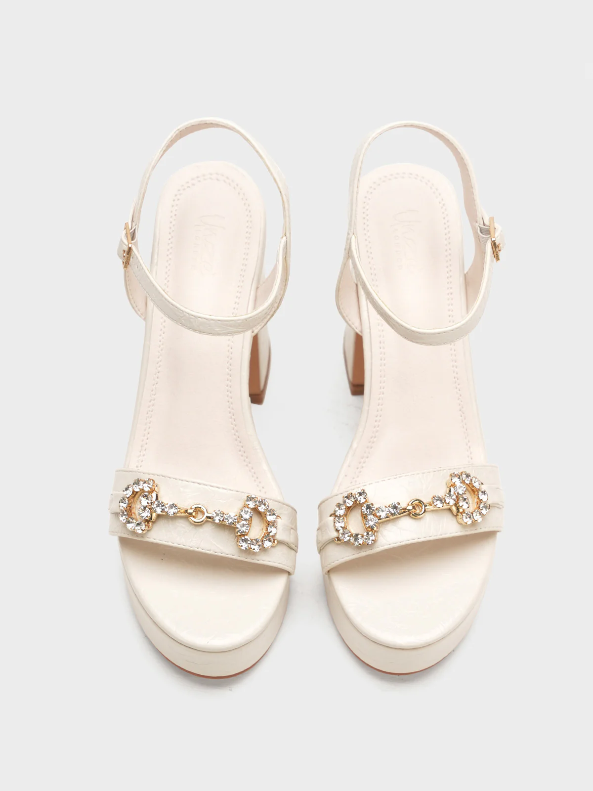 Women "ILANY" Chunky Heel Buckle Sandals - Image 9