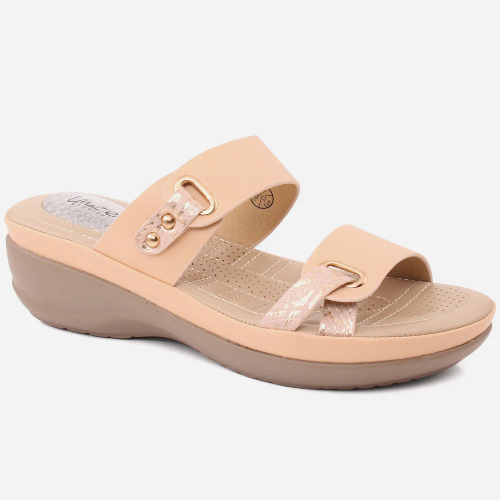Women" IRMA" Two Strap Comfort Slippers