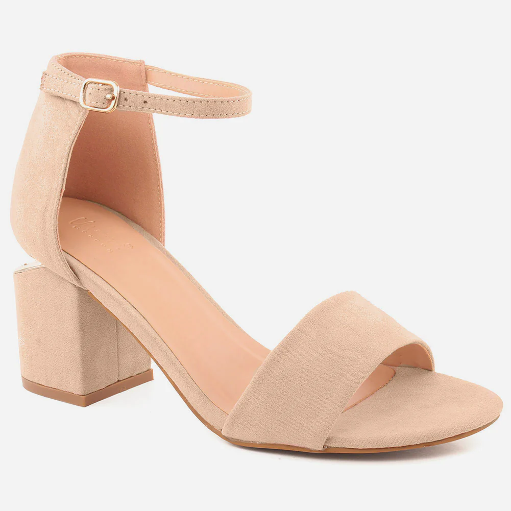 Women "PASQUAL" Low Block Heel Sandals
