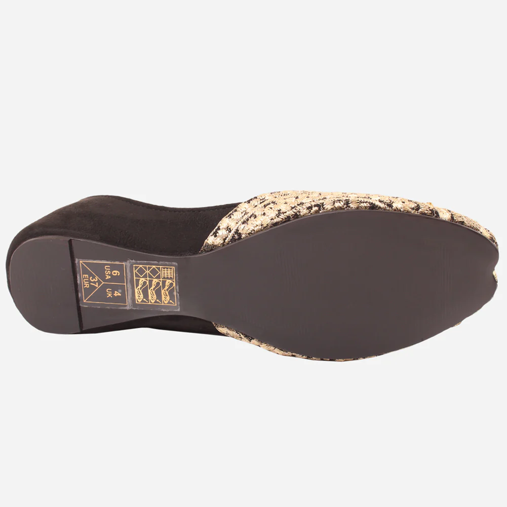 Women "IVY" Flip Flop Tilla Work Traditional Khussa - Image 5