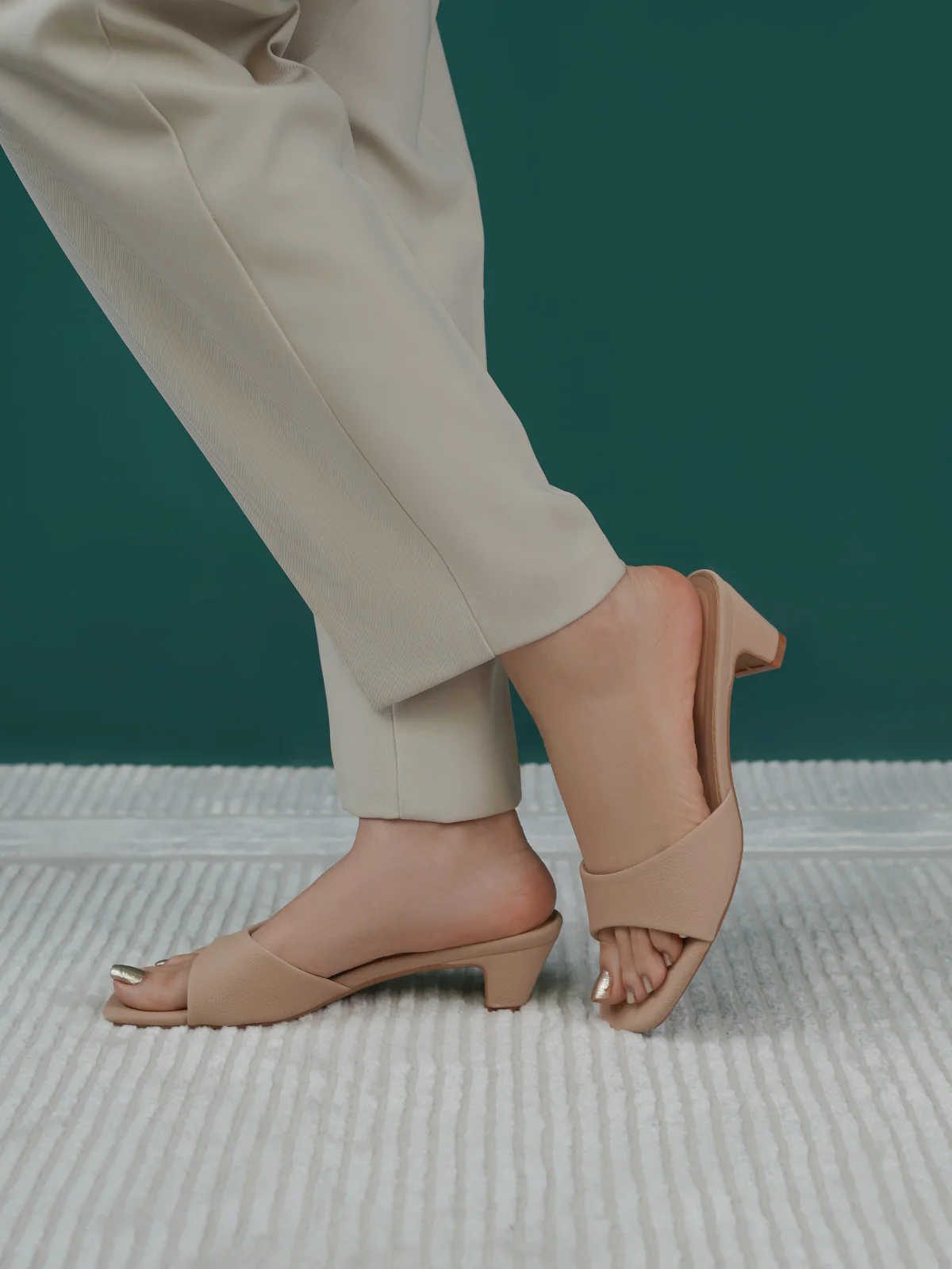 Women "JACIE" Elegant Block Heel Sandals - Image 6
