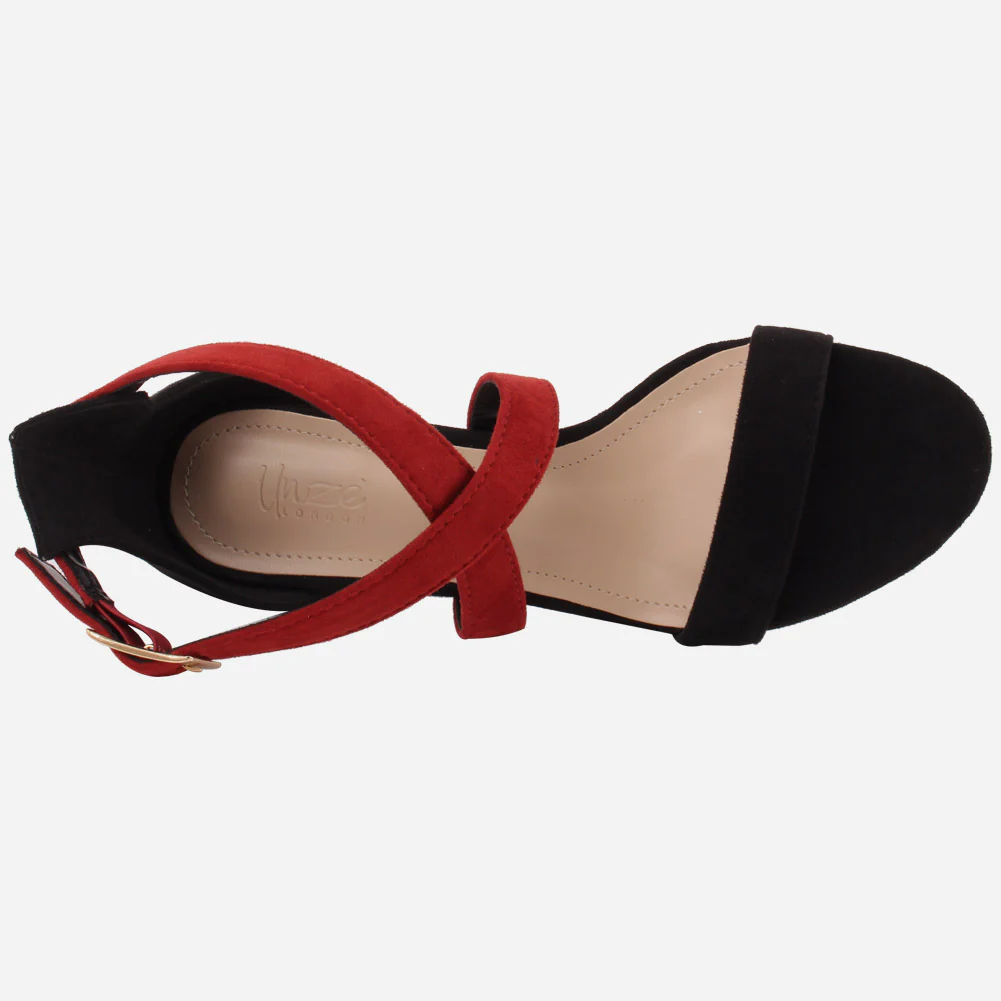 Women "JACK" Open Toe Stiletto Heel Sandals - Image 4