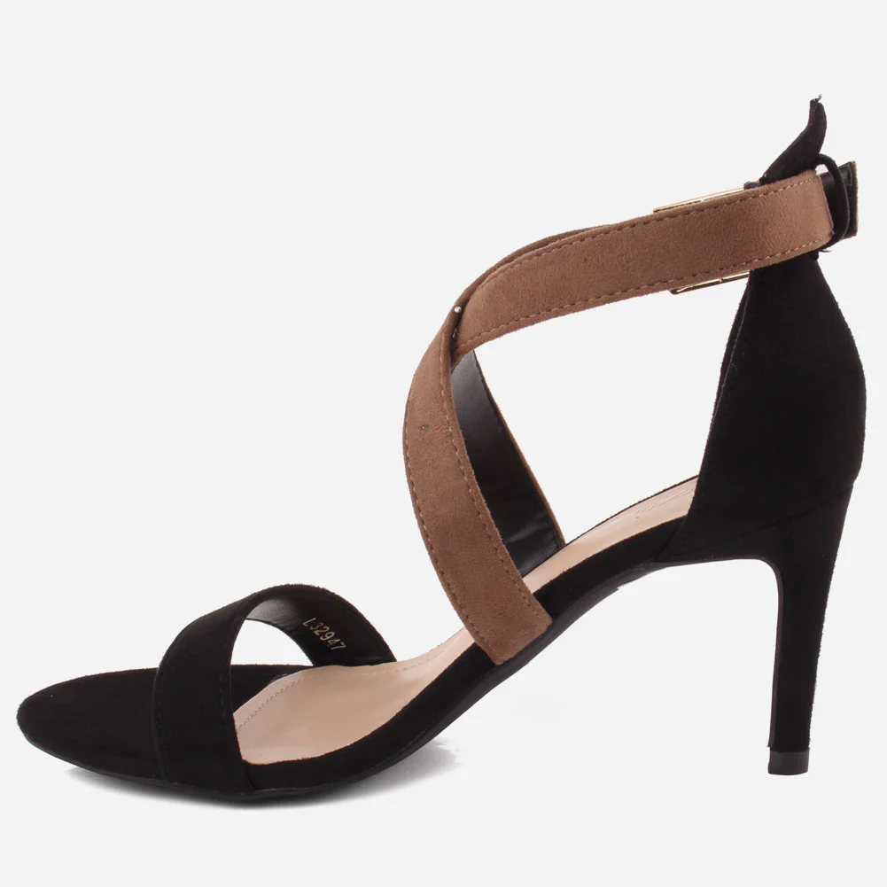 Women "JACK" Open Toe Stiletto Heel Sandals - Image 3
