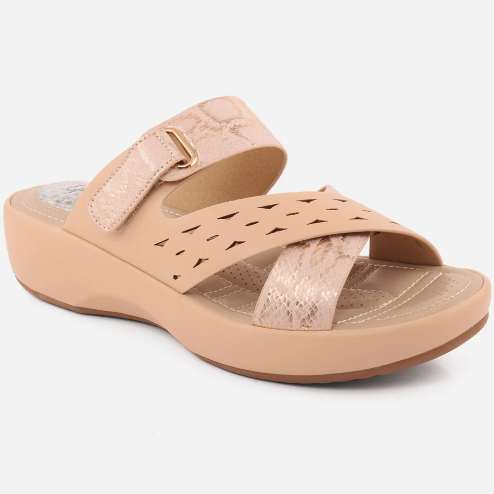 Women "JADE" Comfort Slipper with Adjustable Buckle