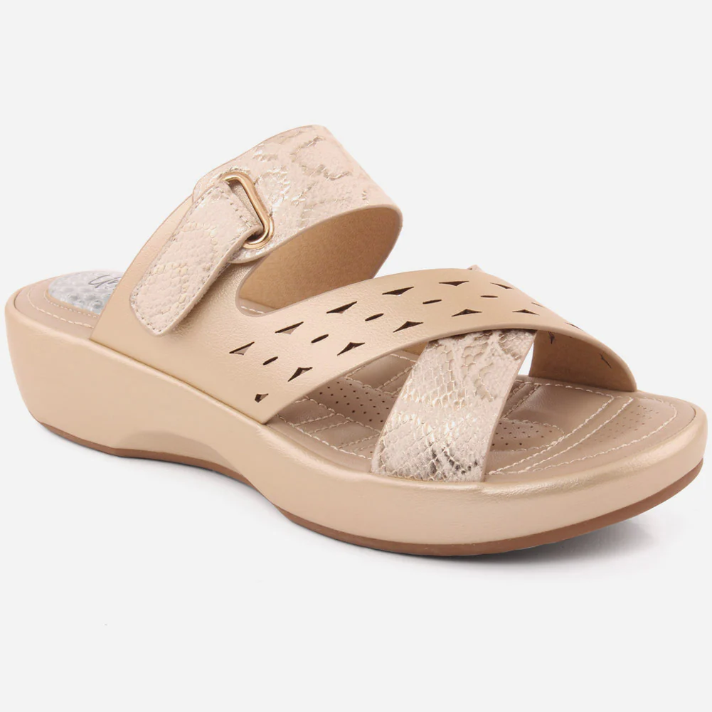 Women "JADE" Comfort Slipper with Adjustable Buckle