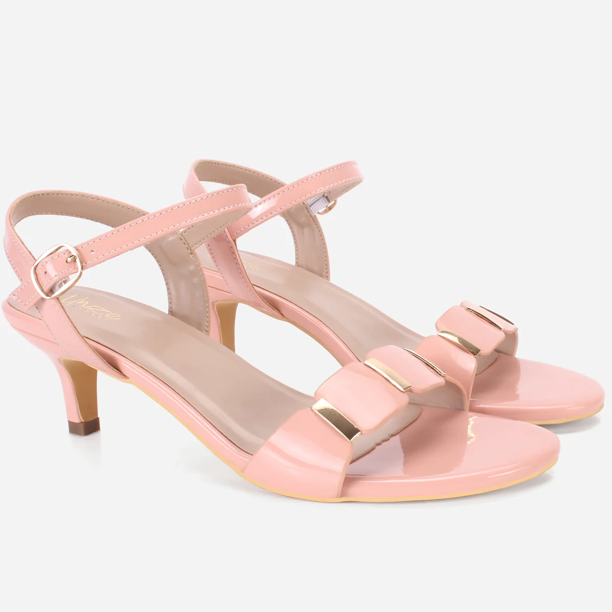 Women "JADEN" Heeled Open Toe Party Sandals - Image 2