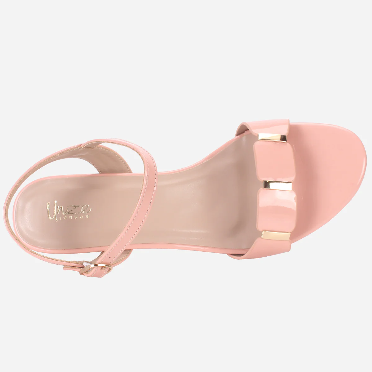 Women "JADEN" Heeled Open Toe Party Sandals - Image 4