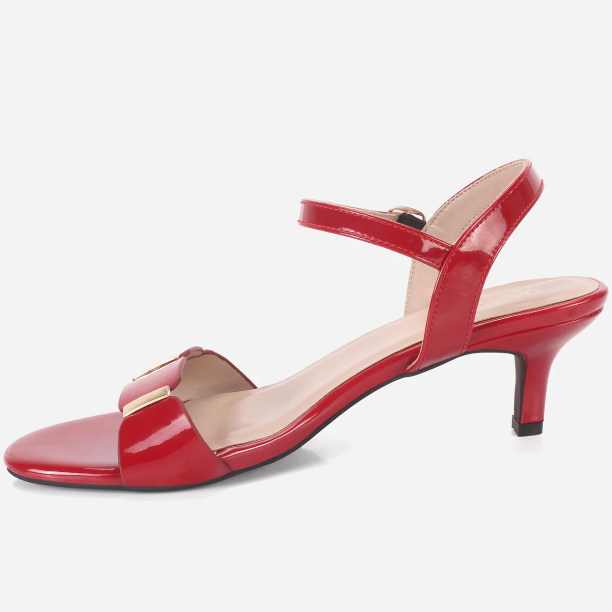 Women "JADEN" Heeled Open Toe Party Sandals - Image 3